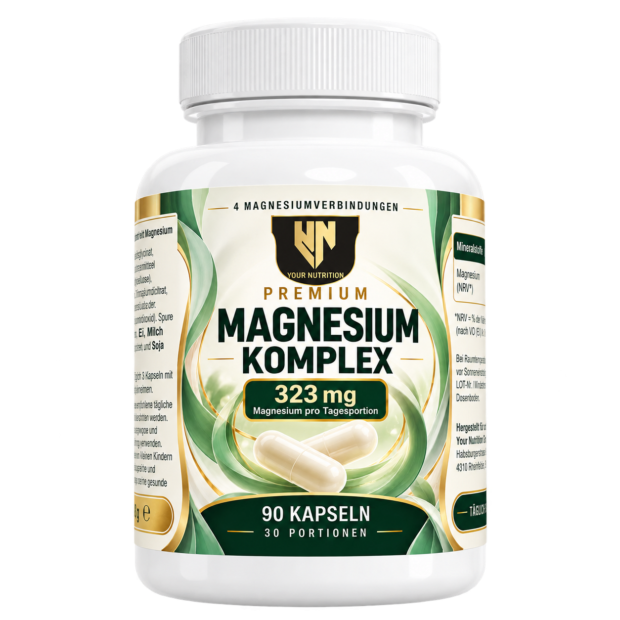 Magnesium Komplex in der neu gestalteten Verpackung